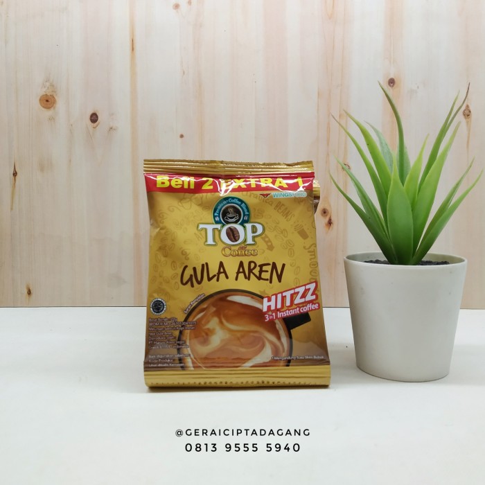 

NEW TOP coffee GULA AREN | 1 renceng (10 pcs) - gula aren