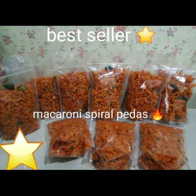 

Makroni spiral pedas