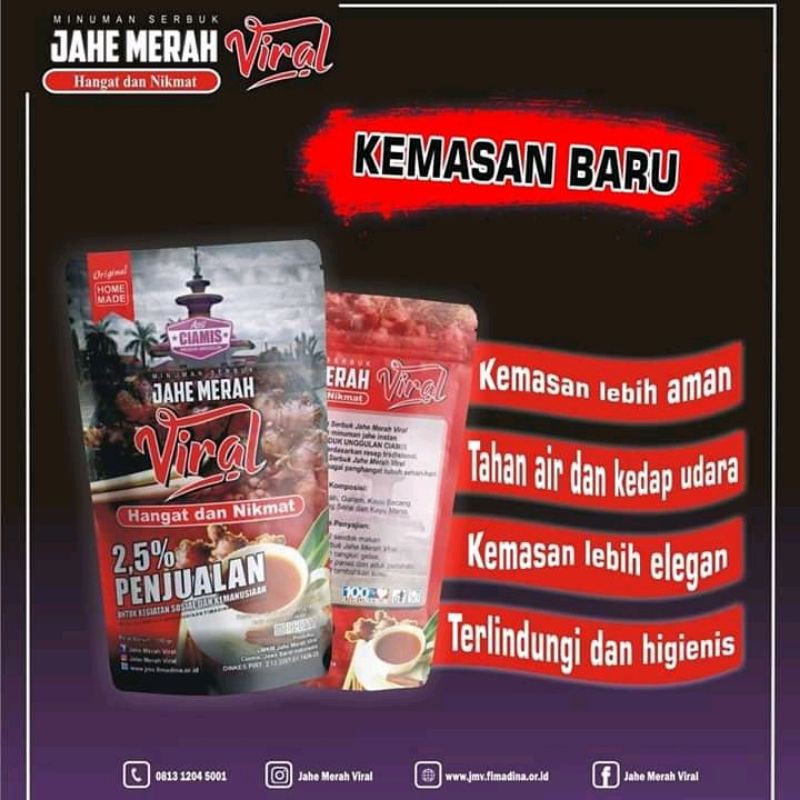 

Jahe Merah Viral