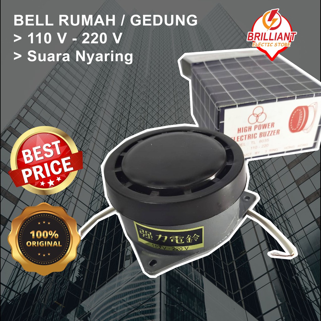 Jual BEL RUMAH BEL KABEL ALAT LISTRIK RUMAH SAKLAR STOP KONTAK ...