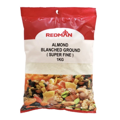 

BISA COD REDMAN ALMOND GROUND BLANCHED SUPER FINE 1KG / Tepung