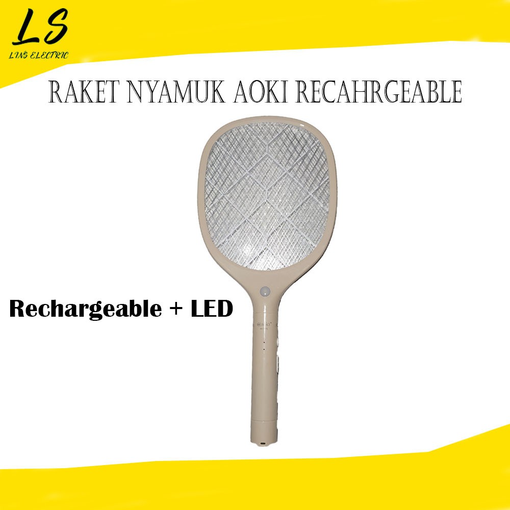 RAKET NYAMUK RECHARGEABLE