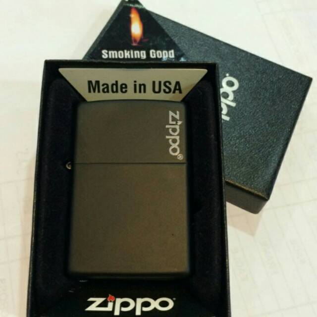 Original Zippo  Black Matte 218ZL