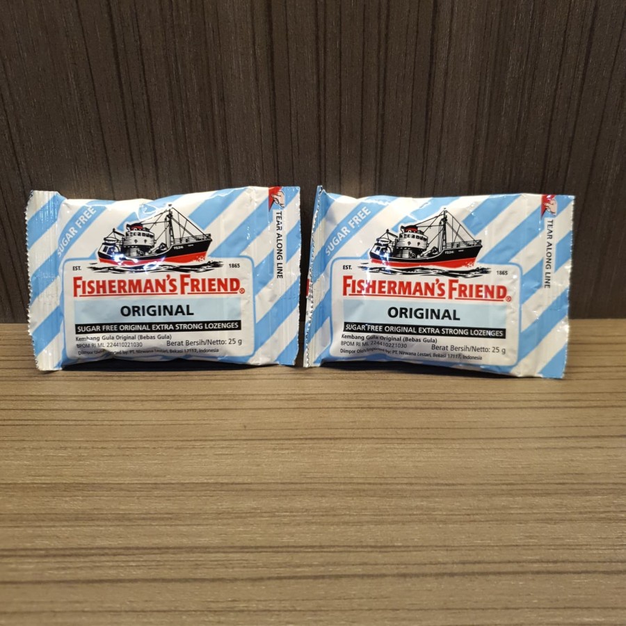 

Permen Fisherman's Friend Original Sugar Free Extra Strong Lozenges