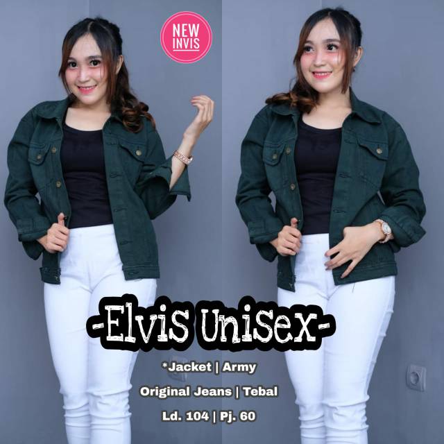 ELVIS UNISEX //JACKET WANITA
