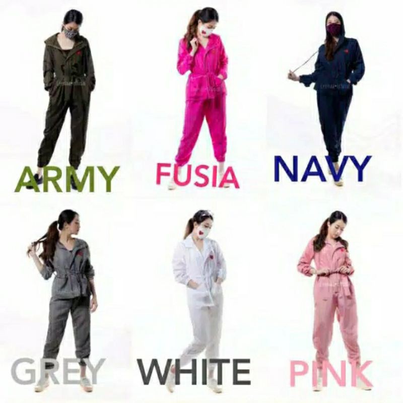 Set Jaket Pelindung Diri Apd Modis Stelan Wanita