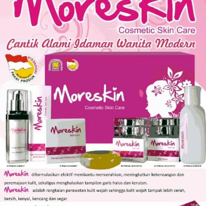 Paket Moreskin -Paket Perawatan Wajah -Produk Kecantikan NASA TERJAMIN