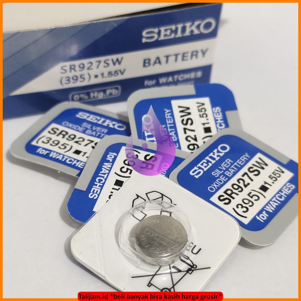 Original batu Battery Batrei Seiko SR 927 SW Seiko 395 SeikoJapan