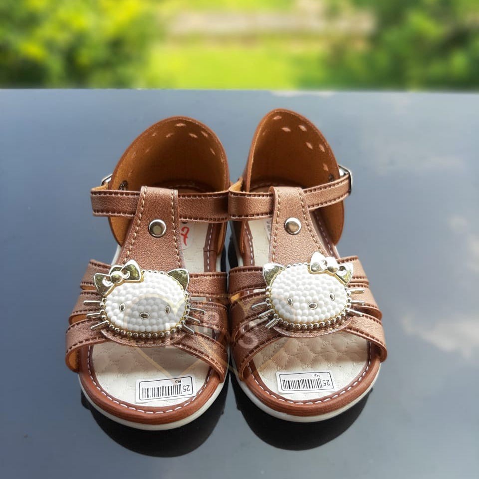 TOKOERS SDP02 Sepatu Sandal Anak Perempuan Umur 1 s/d 3 tahun - Hello Kitty