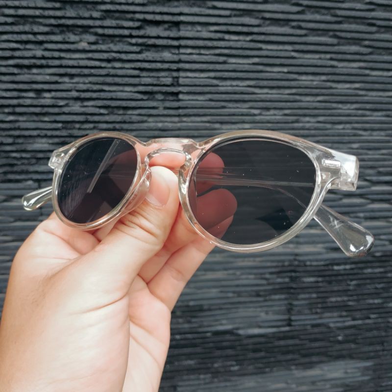 kacamata clear black pria/kacamata kecil bulat pria/kacamata wanita/kacamata murah/grosir kacamata