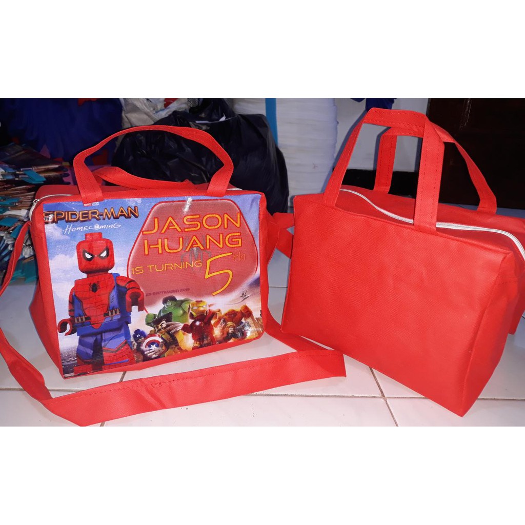 

TAS ULTAH CUSTOM / TAS SOUVENIR RESLETING SELEMPANG / GOODIEBAG ULANG TAHUN MURAH / PERLENGKAPAN ULTAH