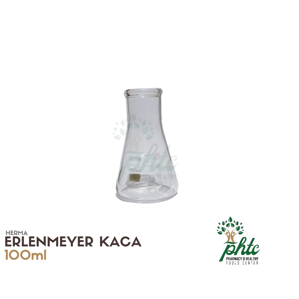 Elmeyer 100ml l Erlenmeyer 100 ml Kaca