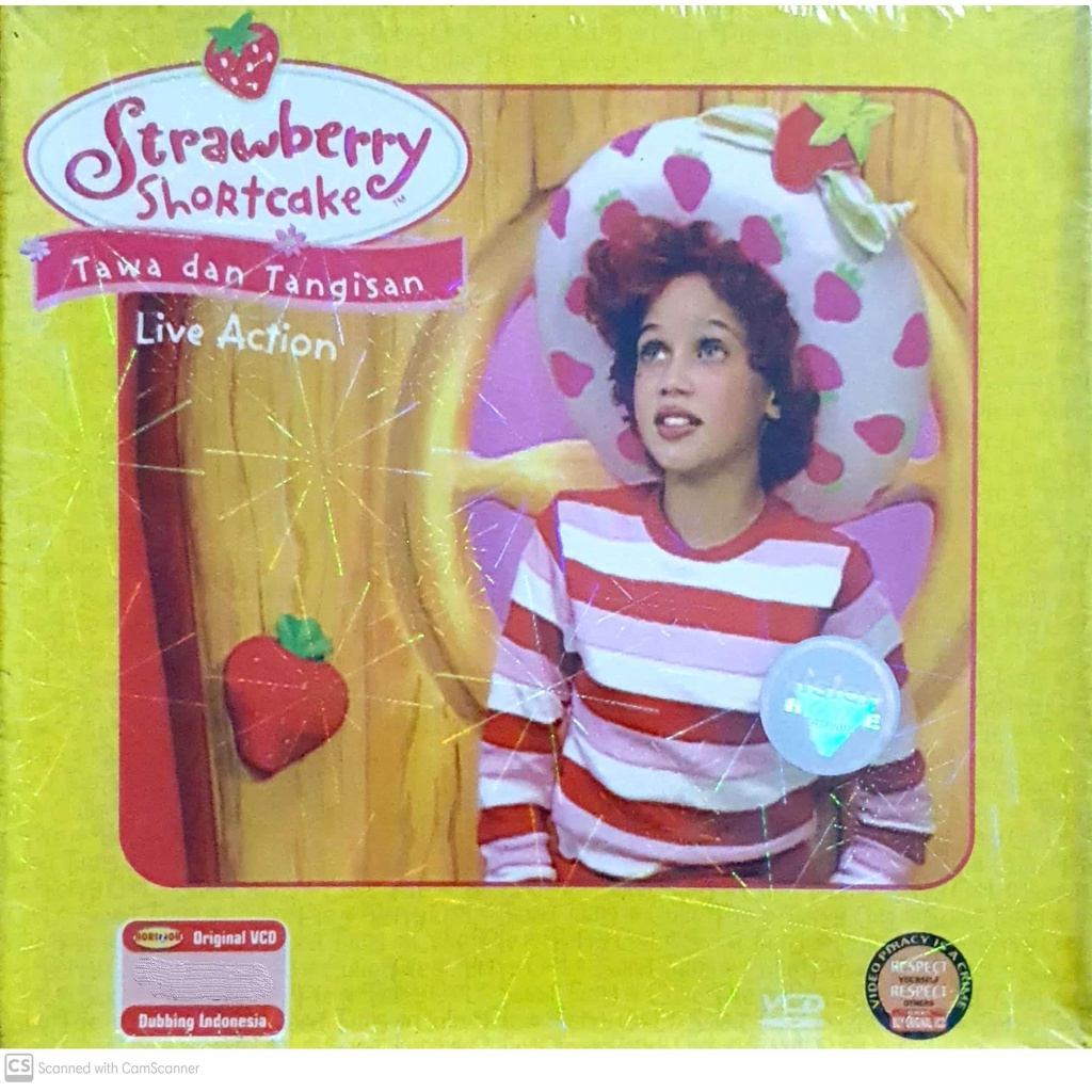 Jual Strawberry Shortcake Live Action Laugh and Cry VCD Original