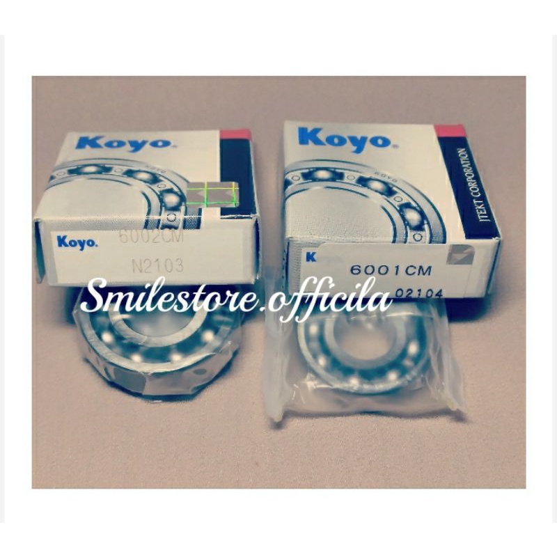 Bearing Noken As Beat Karbu dan Scoopy Karbu 6002 6001 fullset Koyo asli japan