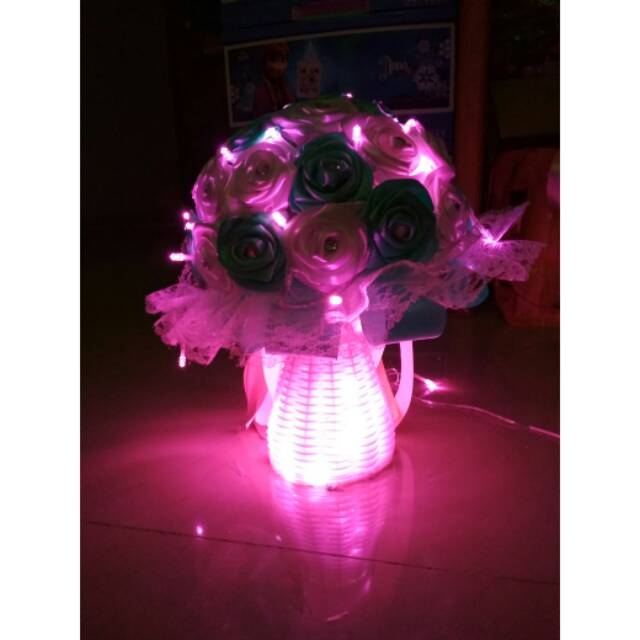 lampu meja shabby cheek