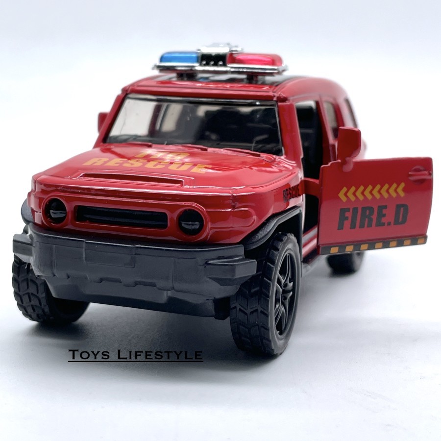 Mainan Mobil Anak Diecast Police Army Ambulance Fire Rescue