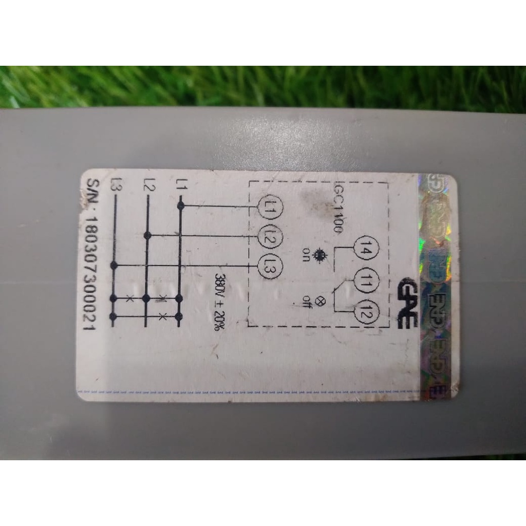 Jual PENGAMAN 3 PHASE GAE GC1100 Failure Relay Hilang Phase dan Phase