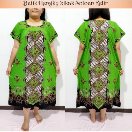 Daster Batik Hengky - Sikak Soloan Kelir (Baju tidur daster murah)