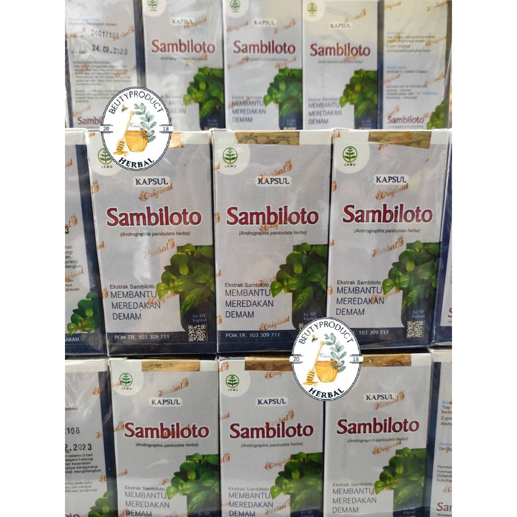 sambiloto Tazakka,kapsul sambiloto,daun sambiloto