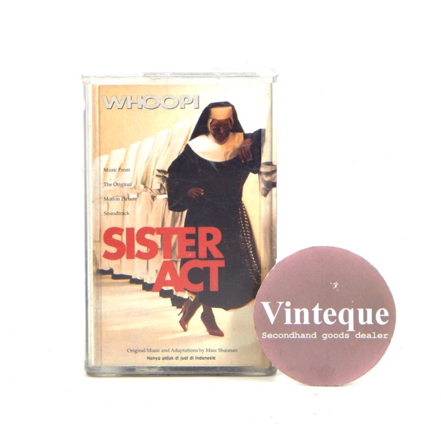 Kaset Tape Pita Sister Act Original Movie Soundtrack