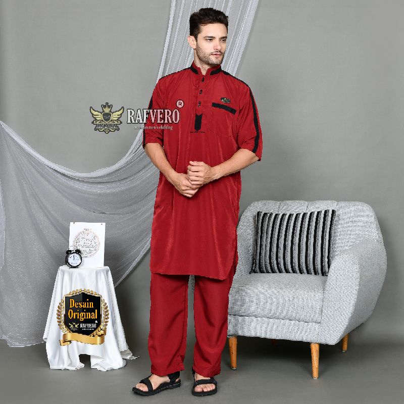 Setelan Pakistan Baju Muslim Pria ASSEGAF ORIGINAL RAFVERO