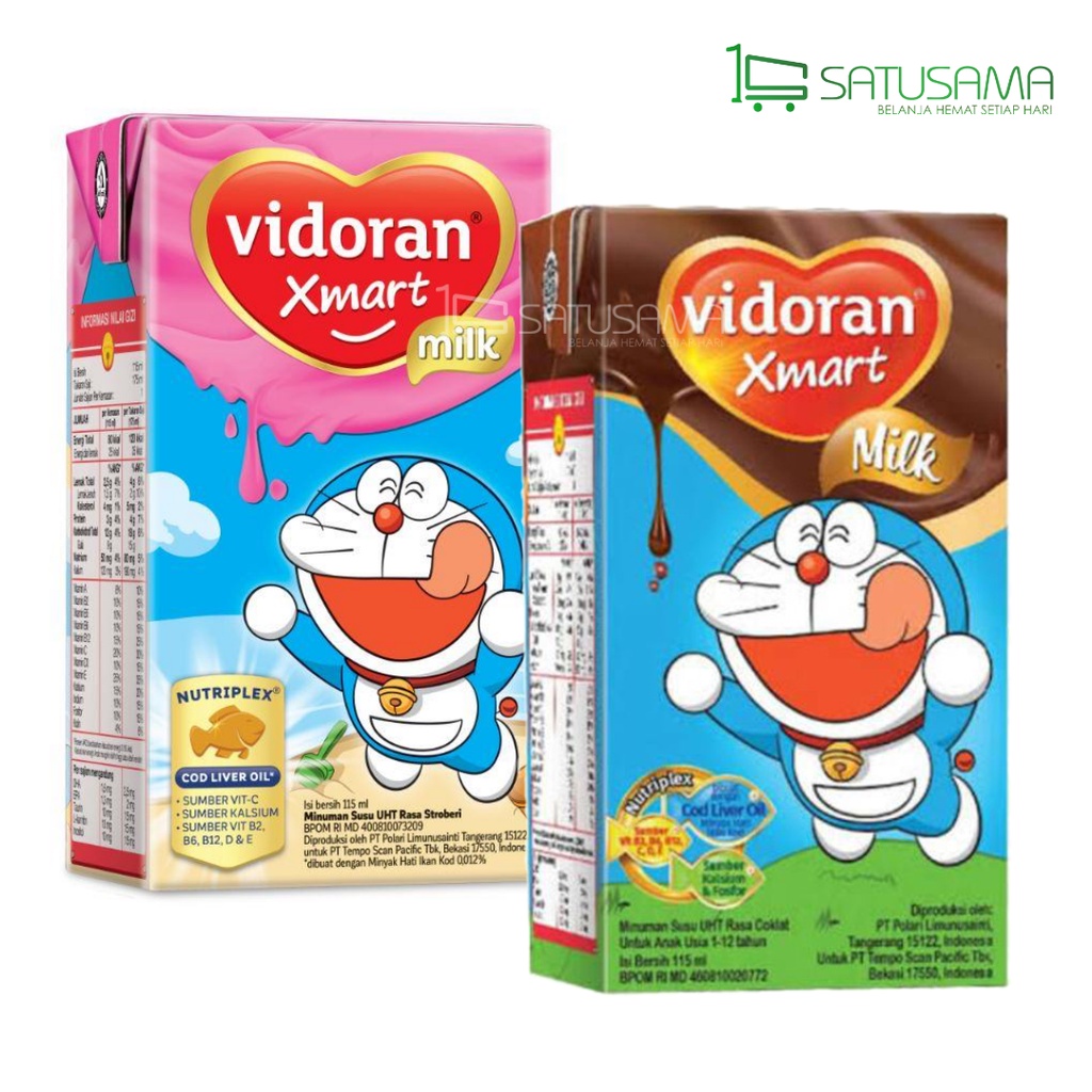 

VIDORAN XMART UHT MILK 110 ML