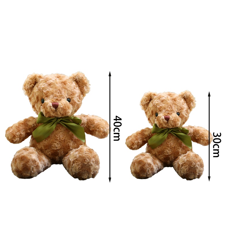 30/40cm Cute Teddy Bear Plush Toy Sweater Bear Hug Bear pillow Classic Soft Toy For Gifts