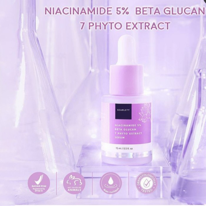 [ 1Kg = 16Pcs ] SERUM GLOWING SCARLETT BPOM / SCARLETT SERUM GLOWING / SCARLETT Glowtening Serum