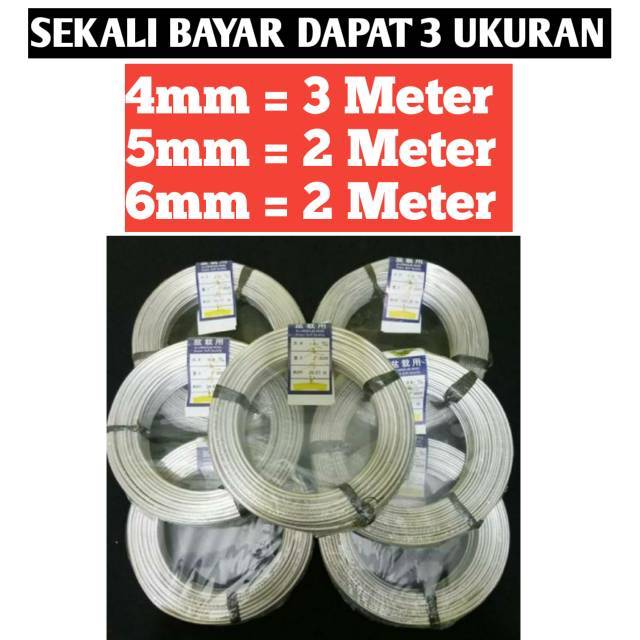 Kawat Bonsai Besar Paket Ecer