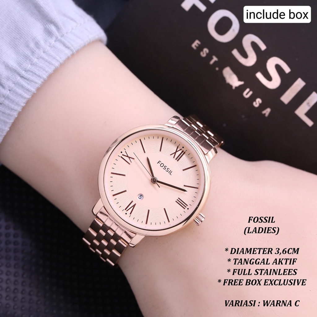 (FREE BOX) JAM TANGAN PRIA FASHION RANTAI BODY BULAT TANGGAL AKTIF CHRONO VARIASI