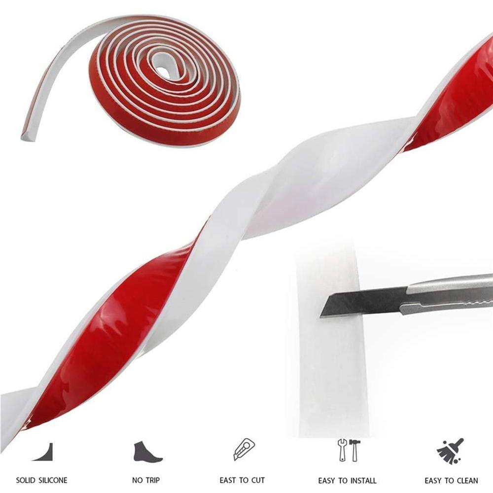 Populer Air Bendungan Dapur Dan Kamar Mandi Shower Threshold Splash Guard Seal Strip