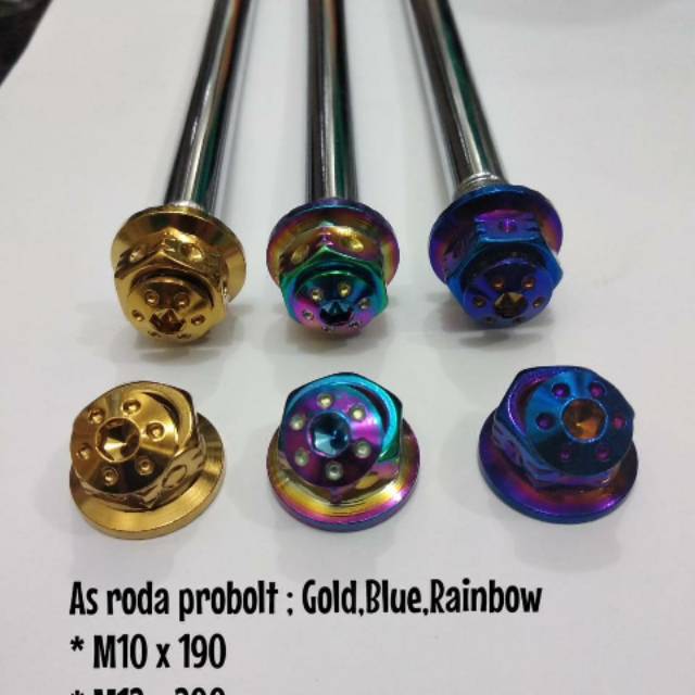 As Roda Depan Probolt Motor Mio Soul Fino Xeon Xride