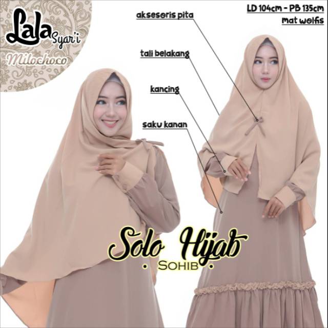 NEW  LALA SYARI ORI BY SOLO HIJAB