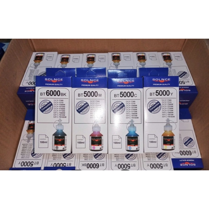 Tinta Brother Solnce BT5000 BT6000 CYMK