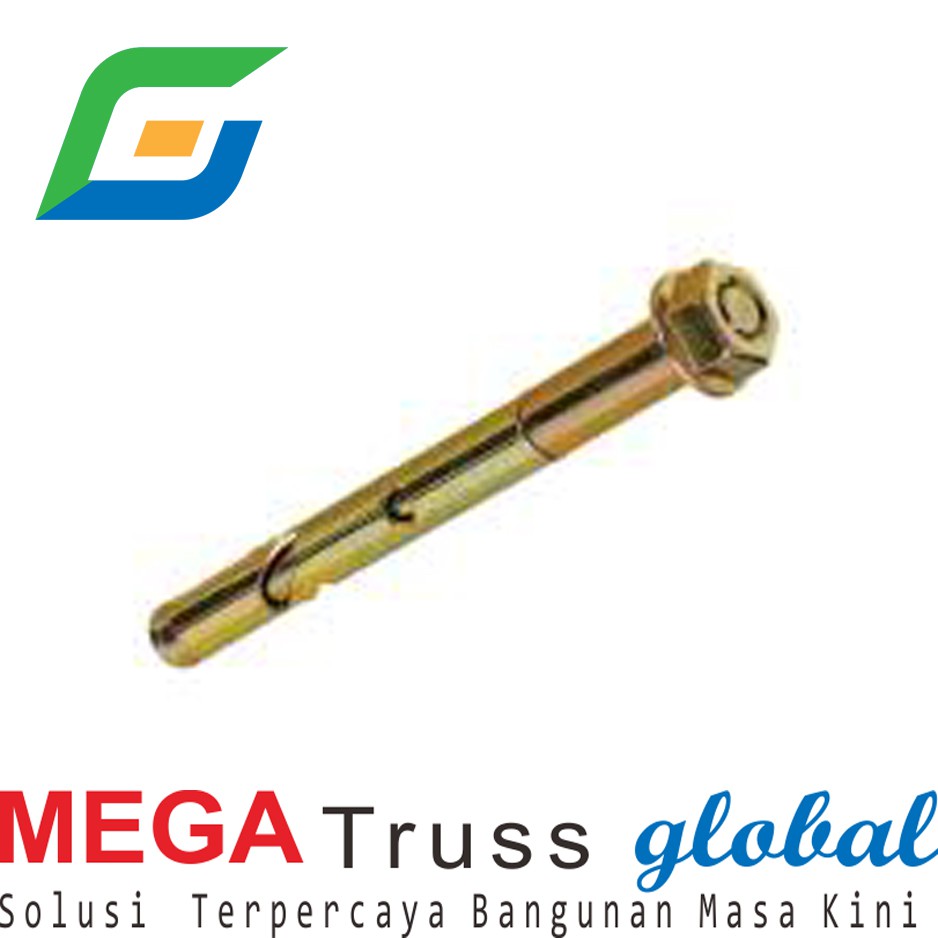 Dynabolt 8cm x 65 - Baut Tanam Dinding Beton - Material Bahan Bangunan