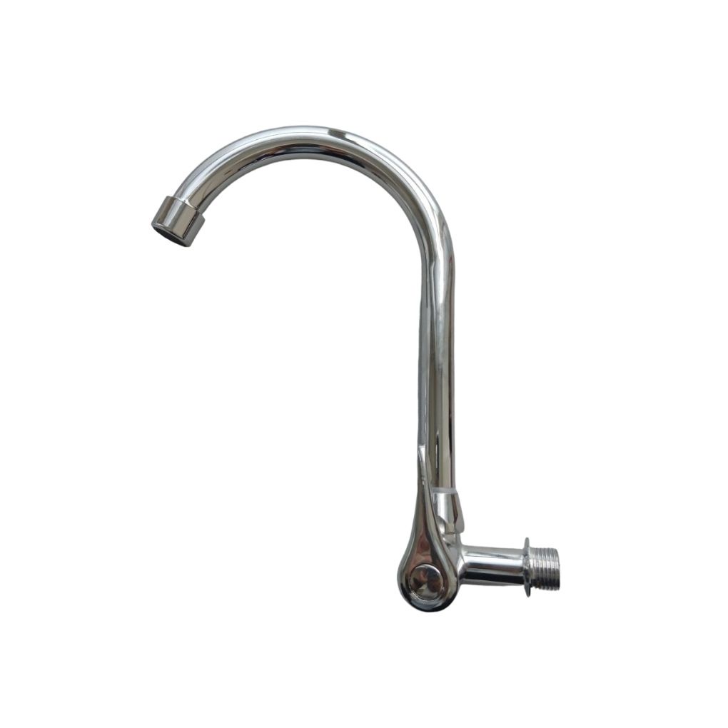 Kran Cuci Piring Flexible Keran Air Sink Dapur Tembok Stainless SUS304