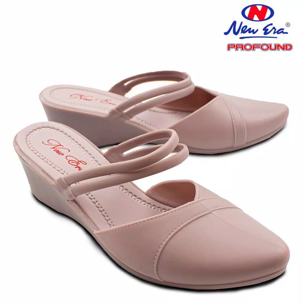 BB NEW ERA (LB-13002) Sandal Selop Wedgest Wanita Sandal Cewek