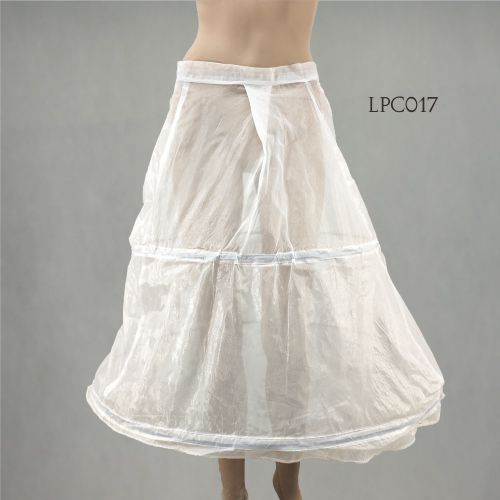 [STOK TERBATAS] PETTICOAT GAUN PESTA PENGANTIN PENGEMBANG ROK 2 RING LPC017