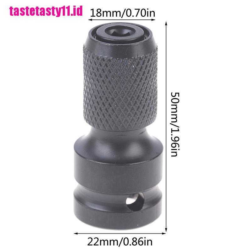 (Taty) Adaptor Socket Hex 1 / 4 &quot;Untuk Kunci Pas