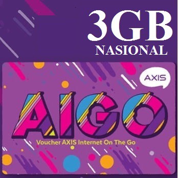 Agen Voucher Axis 3gb Nasional Paket Data Grosir Kuota Nusantara Cell Shopee Indonesia