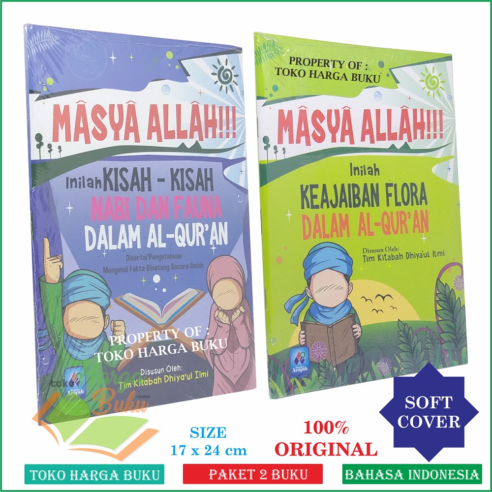 Foto PAKET 2 BUKU Masya Allah Inilah Keajaiban Flora dan Kisah-Kisah Nabi dan Fauna Dalam Al-Quran - Pustaka Arafah