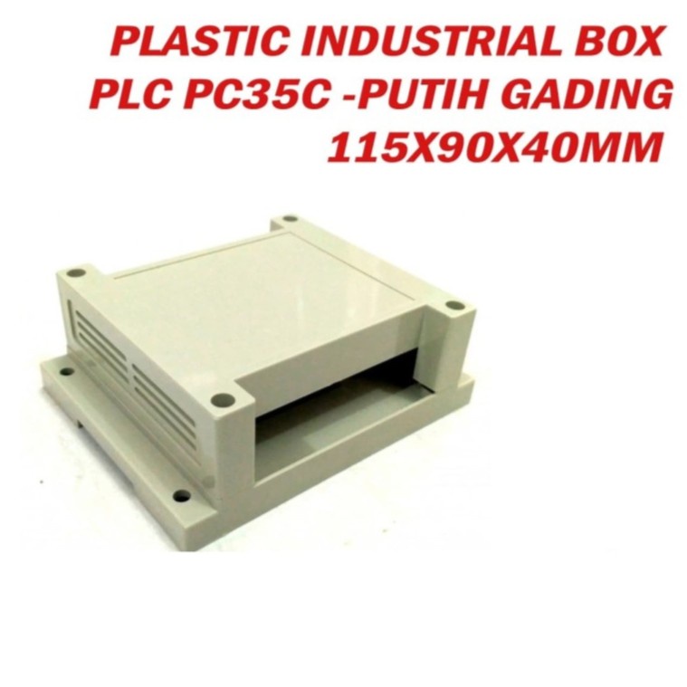box plastik PLC box elektronik control case arduino module putih