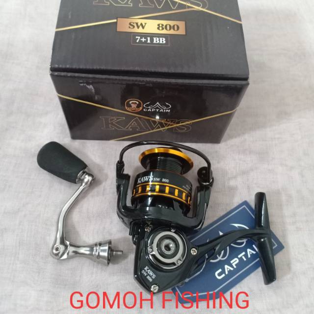 Reel CAPTAIN KAWS 800 power handle ultra light