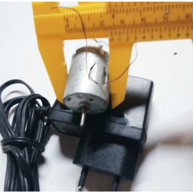 motor brused DC 5-9vdc 15000rpm sudah dapat adapter untuk diy experimin