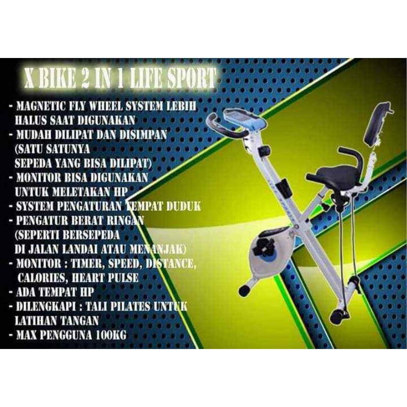 Sepeda fitness X-Bike life sport