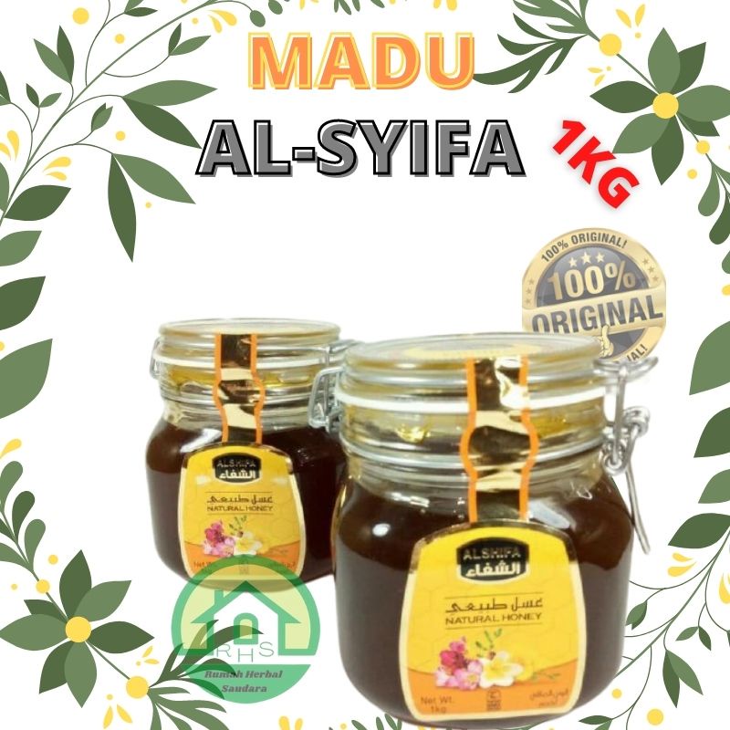 

Madu Asli Al Shifa 1Kg - Madu Arab As syifa Import - Kemasan Toples Kawat asli original