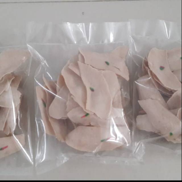 

Krupuk udang mentah