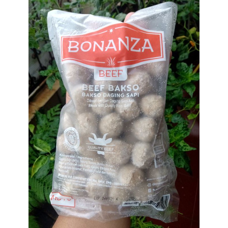 Jual Bonanza Bakso Sapi Isi 50pcs Kemasan 500gram Shopee Indonesia