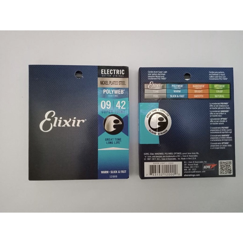 Senar Gitar Elixir // Akustik //Elektrik