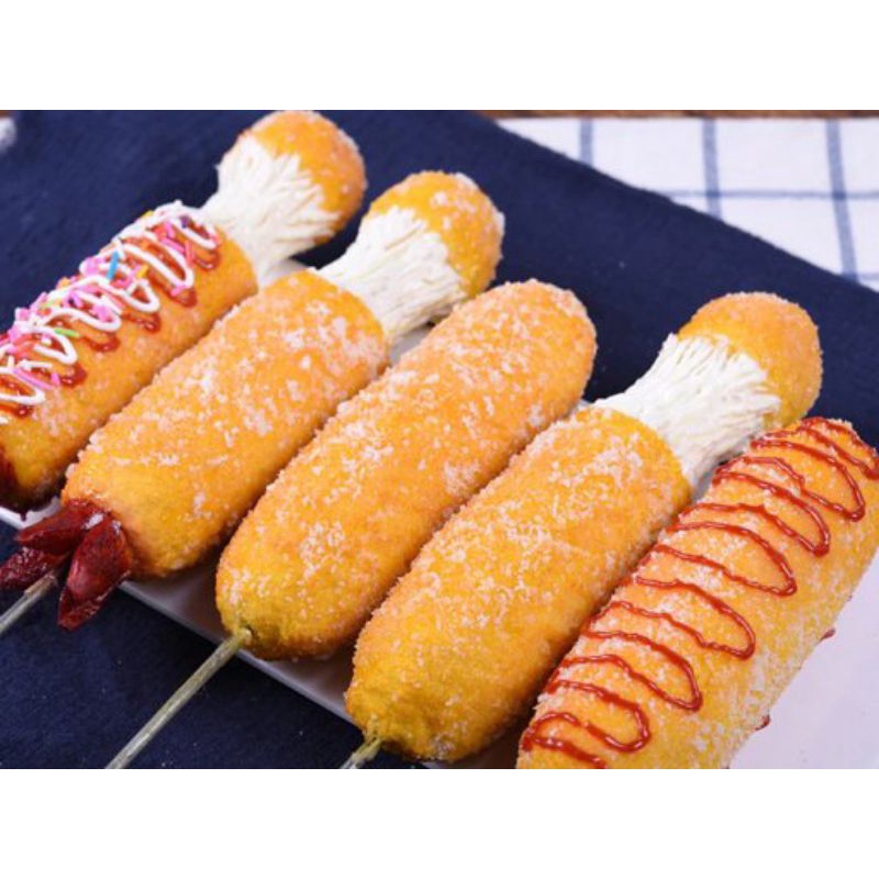 

CORNDOG MOZARELLA saos & mayo